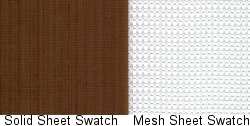 Solid Sheet and Aroma Mesh Sheet Swatch