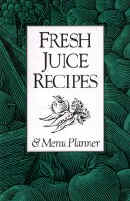 Fresh Juice Recipes & Menu Planner Booklet is FREE when you order the Juiceman II from us!