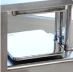 Pure Juicer has a Mirror Finish Press Plate